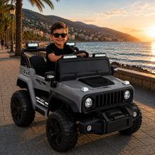 Product image of საბავშვო ელექტრო მანქანა Jeep M-60D-C (2 ძრავა, 12V)