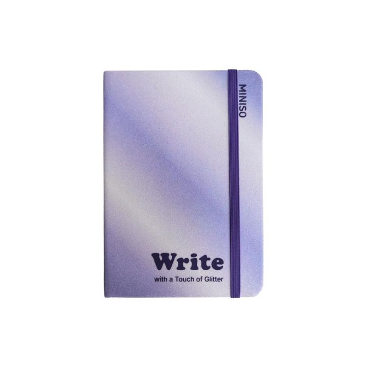 glitter-series-a6-glittery-gradient-pu-hardcover-book-purple-80gv-bloknoti