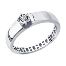 Product image of SOKOLOV Diamond თეთრი ოქროს ბეჭედი