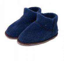 Product image of ოთახის ჩუსტი UGG BOOTS WOOL ნატურალური შალის ინდიგო ლურჯი