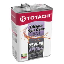 Product image of Totachi Ultima Syn-Gear 75W90 GL-4 1ლ