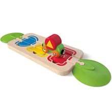 Product image of HAPE Color & Shape Sorting Track ხის სათამაშო