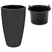 Product image of FORM PLASTIC GOBI SLIM 30 ანტრაციტი 24 ლ ყვავილის ქოთანი