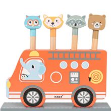 Product image of Elephant bus bounce game ხის სათამაშო სპილოს ავტობუსი