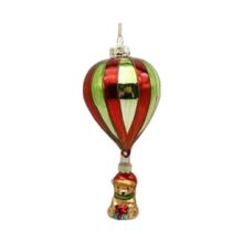 Product image of Christmas Character Collection Glass Hot Air Balloon Bear Pendant ნაძვის ხის სათამაშო