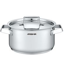 Product image of ARSHIA SS768-3660 16სმ უჟანგავი ფოლადის ქვაბი