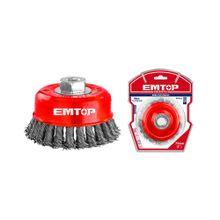 Product image of ჯაგრისი (უხეში) კუთხსახეხისთვის 100მმ Emtop-EWCB21005