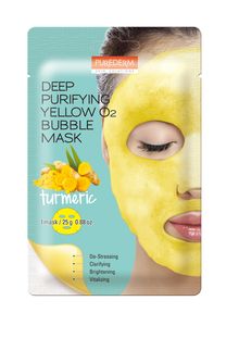 Product image of Purederm- სახის ღრმა წმენდის შუშხუნა ნიღაბი ,,კურკუმა'' 25გრ