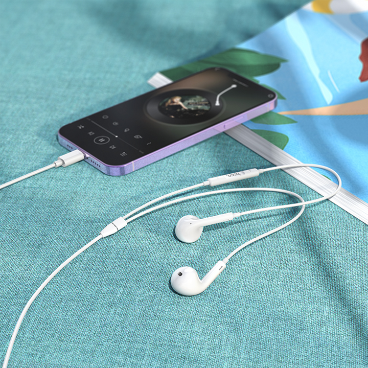 hoco-earphone-m1-max-crystal-earphone-s-for-lightning-with-micwhite-photo-3