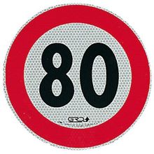 Product image of BOTTARI 18403 სიჩქარის შეზღუდვის ნიშანი 80 კმ/სთ