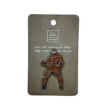 Product image of პეტრე ოცხელის „მფრინავი მღებავის“ ემალის პინი