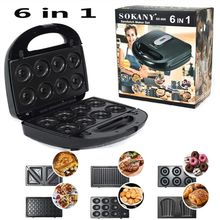 Product image of SOKANY SK-908 მულტიფუნქციური სენდვიჩის აპარატი 6-1 ში