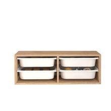 Product image of Comfo მრავალფუნქციური კედლის ორგანაიზერი პლასტმასის კალათით