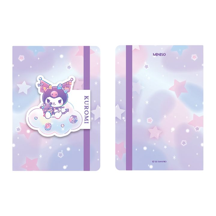 kuromi-a5-hardcover-book-with-band-80-sheets-bloknoti