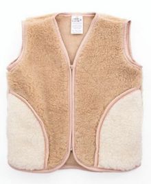 Product image of ჟილეტი საბავშვო ნატურალური შალის ბეწვით, ჯიბეთი COMBI ეკონომი