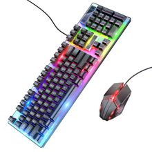 Product image of HOCO GM18 Luminous gaming keyboard and mouse set (Russian version) კლავიატურა და მაუსი