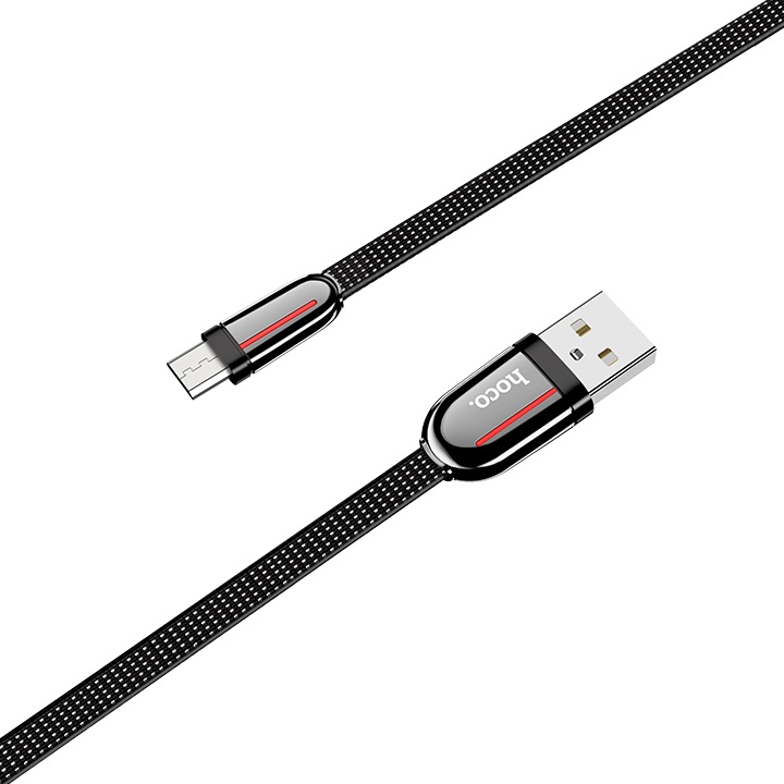 hoco-cable-u74-grand-charging-data-cable-for-micro-black-photo-3
