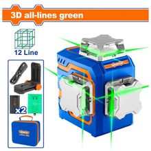 Product image of WADFOW WLE2M12 3D თვითსწორებადი ლაზერული თარაზო