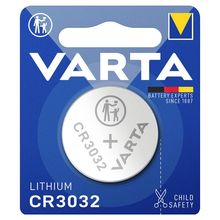 Product image of Varta LITHIUM Coin CR3032 BLI 1 ელემენტი 1ც