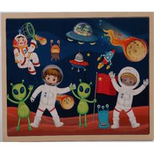 Product image of ხის ფაზლი კოსმონავტები