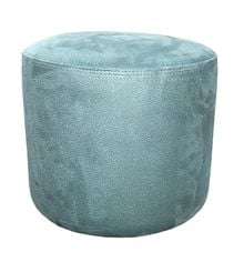 Product image of პუფი მრგვალი ალკანტარა ფირუზისფერი