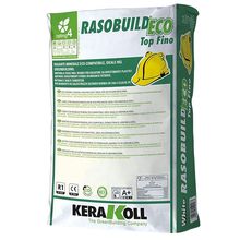 Product image of იტალიური ფასადის შპაკლი Rasobuild Eco Extrafino Bianco 20kg