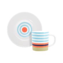 Product image of REMEMBER, ფაიფურის ესპრესოს ჭიქა და ლამბაქი, Positano