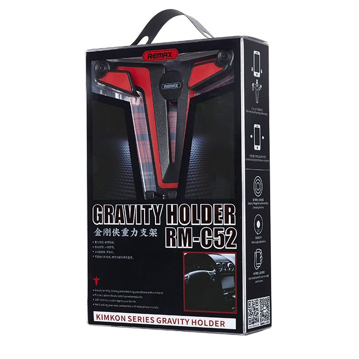 remax-kimkon-series-gravity-holder-rm-c52-black-red-photo-3