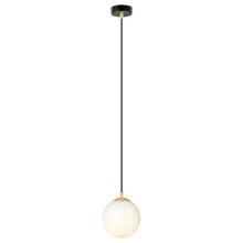 Product image of EMIBIG ROYAL 1 1243/1 ლითონი/შუშა შავი/თეთრი ჭერის სანათი (საკიდი)