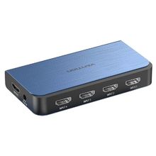 Product image of VENTION AKFL0-EU 1 In 4 Out HDMI Splitter Blue Aluminum Alloy Type EU Standard 4K@60Hz