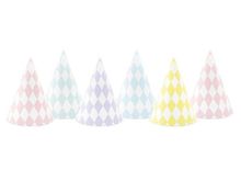 Product image of ქაღალდის ქუდი Yummy რომბებით 16სმ 6ც
