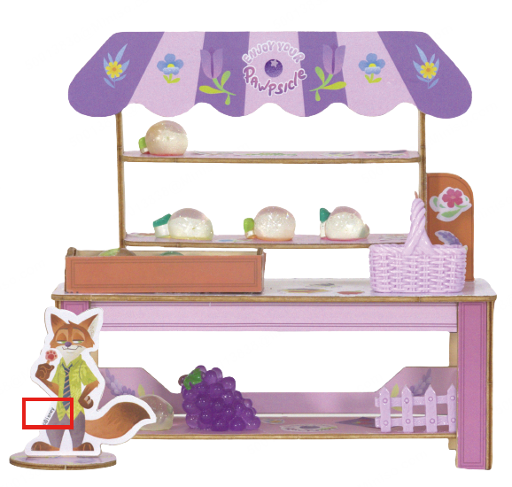 miniso-disney-zootopia-collection-wooden-assembling-nicks-mini-market-satamasho-nakrebi