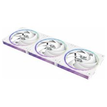 Product image of ZALMAN ZM-DF120RA3 ARGB 120მმ, 3 ცალი, თეთრი ქეისის ქულერი