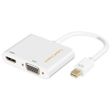 Product image of CABLETIME CT-AV589-08G-W0.2 Mini DP/HDMI+VGA 0.2 მ გრაფიკული ადაპტერი
