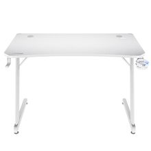 Product image of TRUST GXT709W LUMINUS RGB DESK WHITE მაგიდა