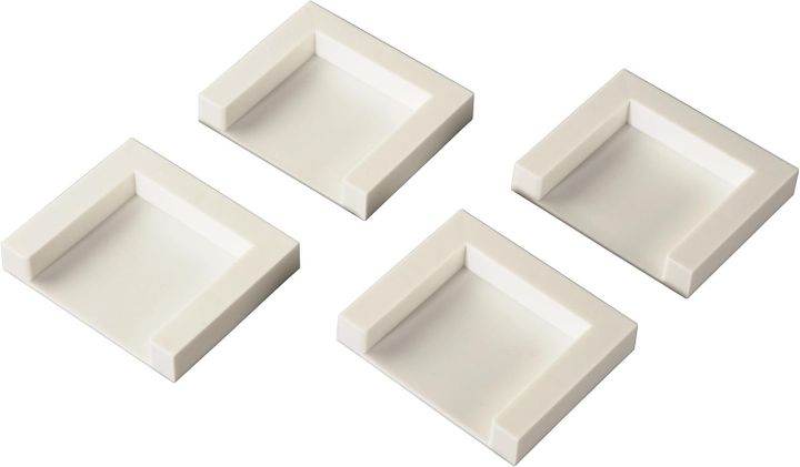 xavax-fixing-plates-for-dryers-set-of-4---white-sashrobis-dasamagrebeli-firfitebi