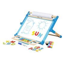 Product image of Melissa & Doug მაგიდის მოლბერტი მარკერით, ცარცით და მაგნიტური ასო-რიცხვებით