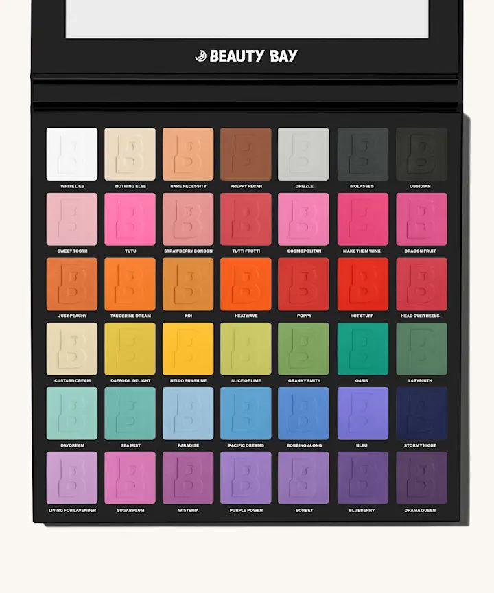 beauty-bay-bright-matte-42-colour-palette-tvalis-chrdilebis-paleti