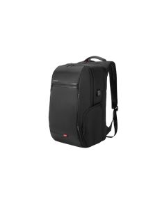 Product image of KINGSONS Big Capacity Business Backpack With USB Charger 15.6" Black ნოუთბუქის ჩანთა