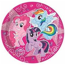 Product image of MY LITTLE PONY SPARKLE სადღესასწაულო თეფშები