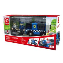 Product image of Hape Police Car with Siren სათამაშო ტრანსპორტი
