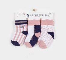 Product image of US POLO ASSN 968 V1 გოგოს წინდა 3 წყვილი