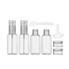 Product image of MINISO Portable 8-Piece Travel Bottle Set  სამგზავრო ბოთლების ნაკრები