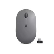 Product image of Lenovo Go MB601W Grey Rechargable WL უსადენო დატენვადი მაუსი