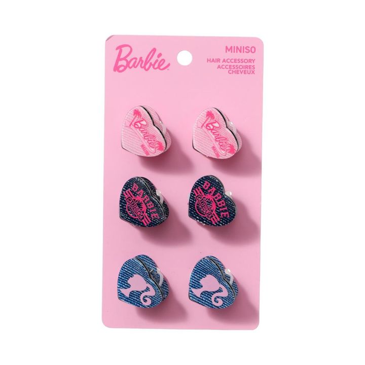 barbie-pink-collection-hair-claw-clips-6ts-tmis-samagri