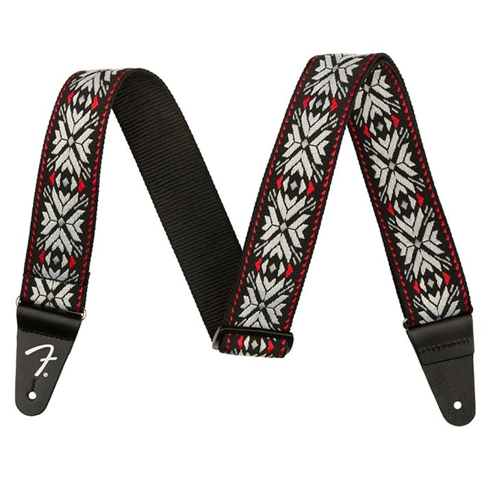 fender-pasadena-woven-strap-red-snowflake-gitaris-qamari-photo-3