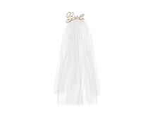 Product image of პატარძლის ფატა ოქროსფერი აბადოკით bride