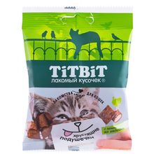 Product image of TiTBiT 30გრ ხრაშუნა ბალიშები ინდაურის პაშტეტით