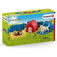 Product image of Schleich ასაწყობი კონსტრუქცია ლეკვებით