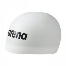 Product image of Arena 3D Soft Silicone Swimming Cap - White საცურაო ქუდი